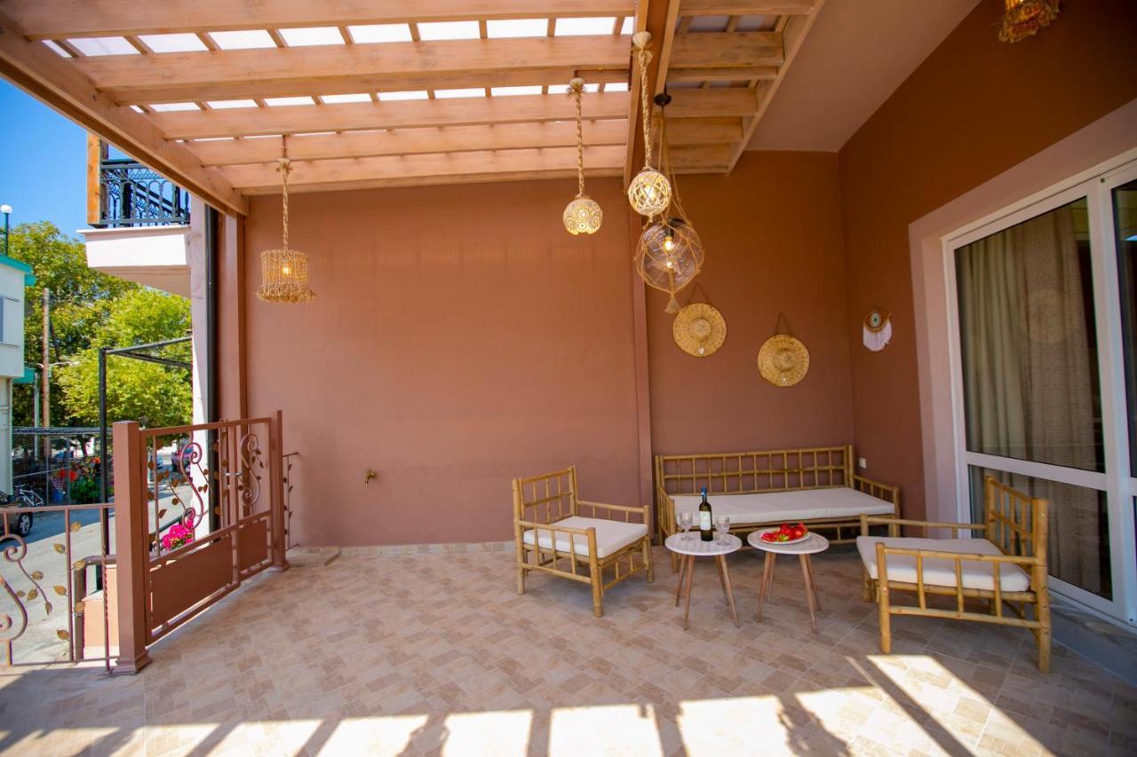 Luxury House Niso Vila Skala Sotiros Exterior foto